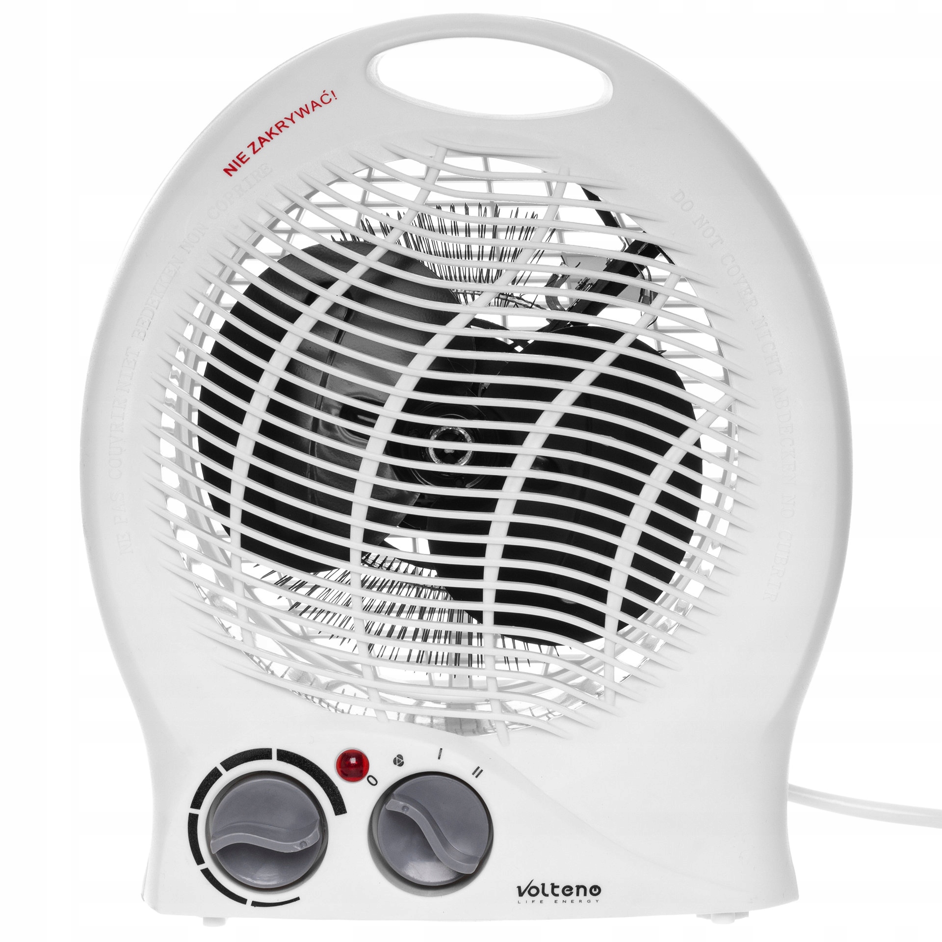 Biely ventilátor Volteno 2000 W